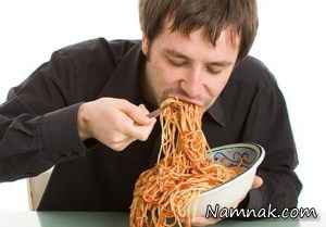 سریع غذا خوردن